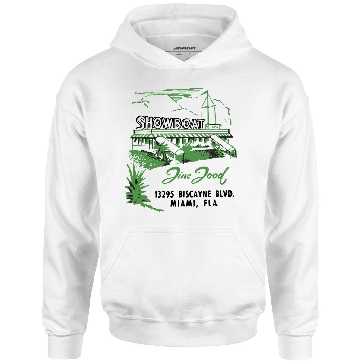 Showboat – Miami, Fl – Vintage Restaurant – Unisex Hoodie