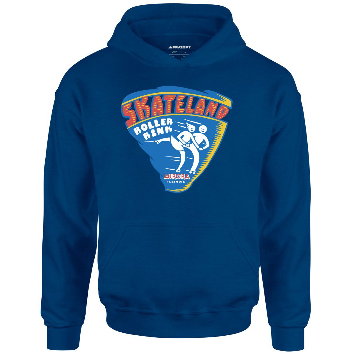 Skateland – Aurora, Il – Vintage Roller Rink – Unisex Hoodie