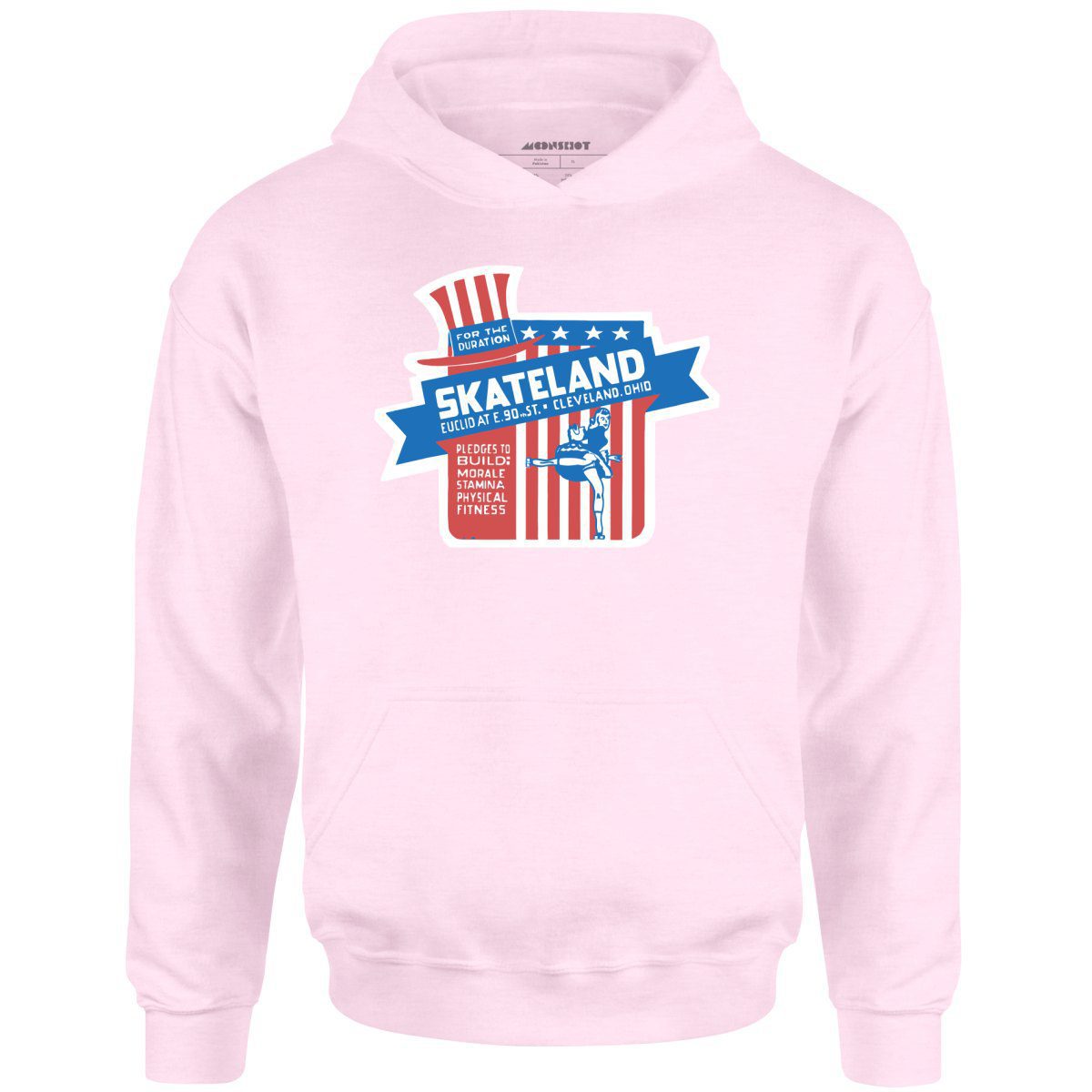 Skateland – Cleveland, Oh – Vintage Roller Rink – Unisex Hoodie