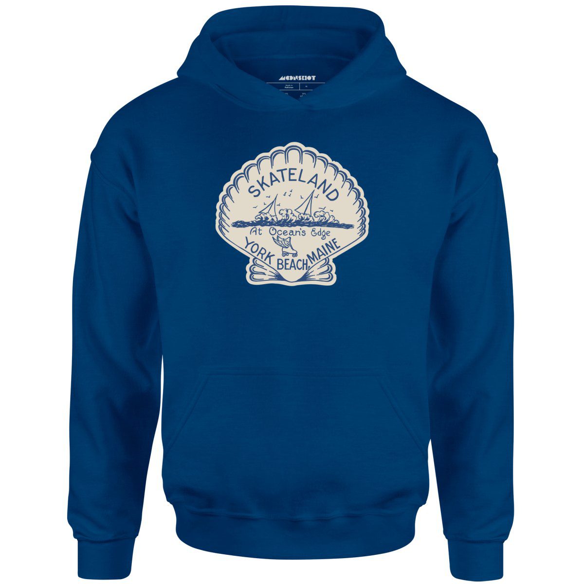 Skateland – York Beach, Me – Vintage Roller Rink – Unisex Hoodie