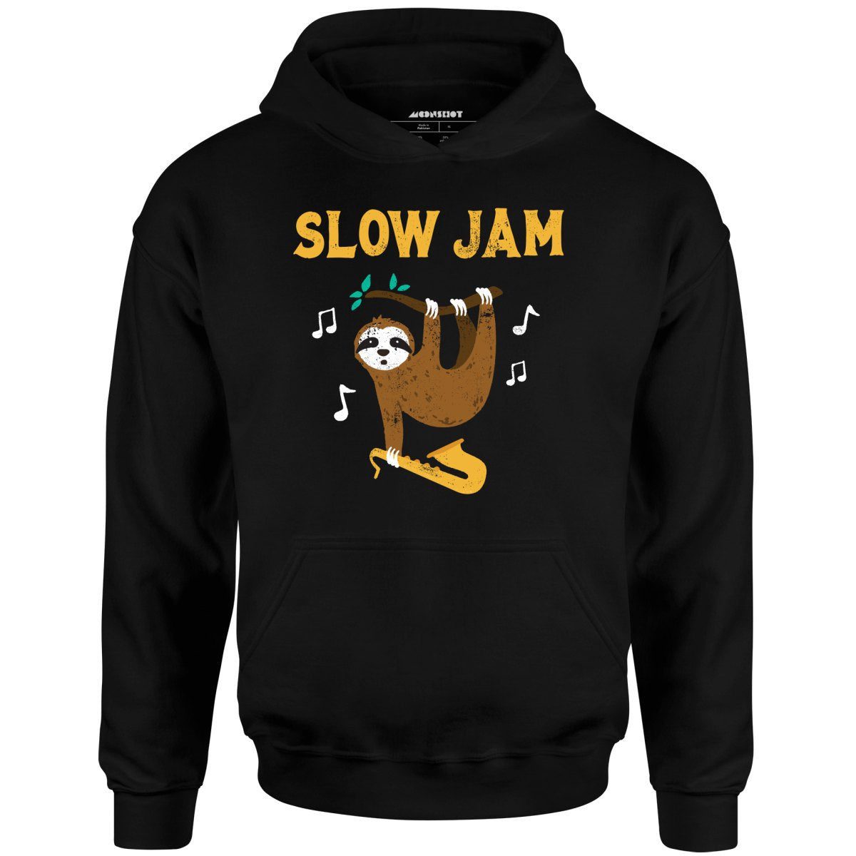 Slow Jam Sloth – Unisex Hoodie