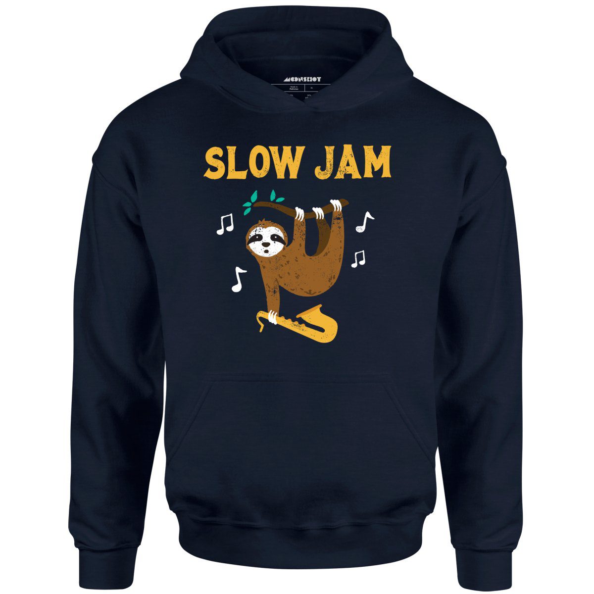 Slow Jam Sloth – Unisex Hoodie