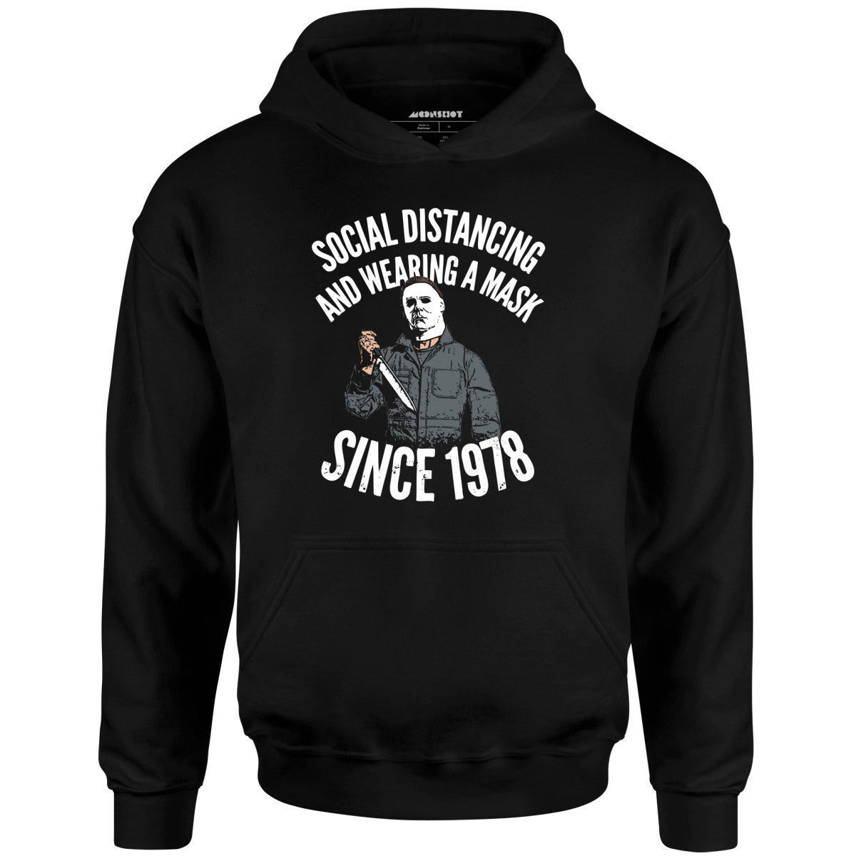 Social Distancing And Wearing A Mask Since 1978 – Unisex Hoodie