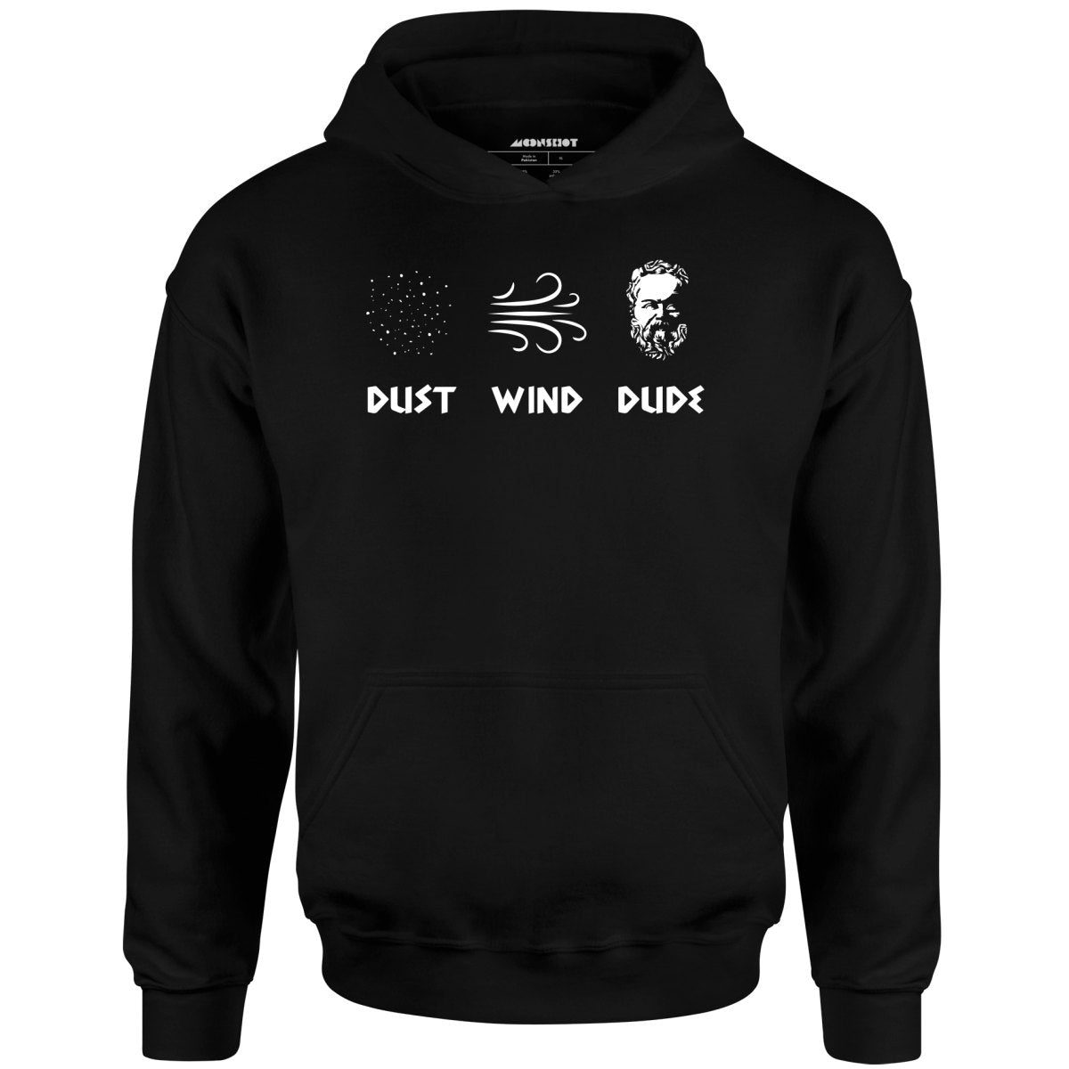 Socrates – Dust, Wind, Dude – Unisex Hoodie