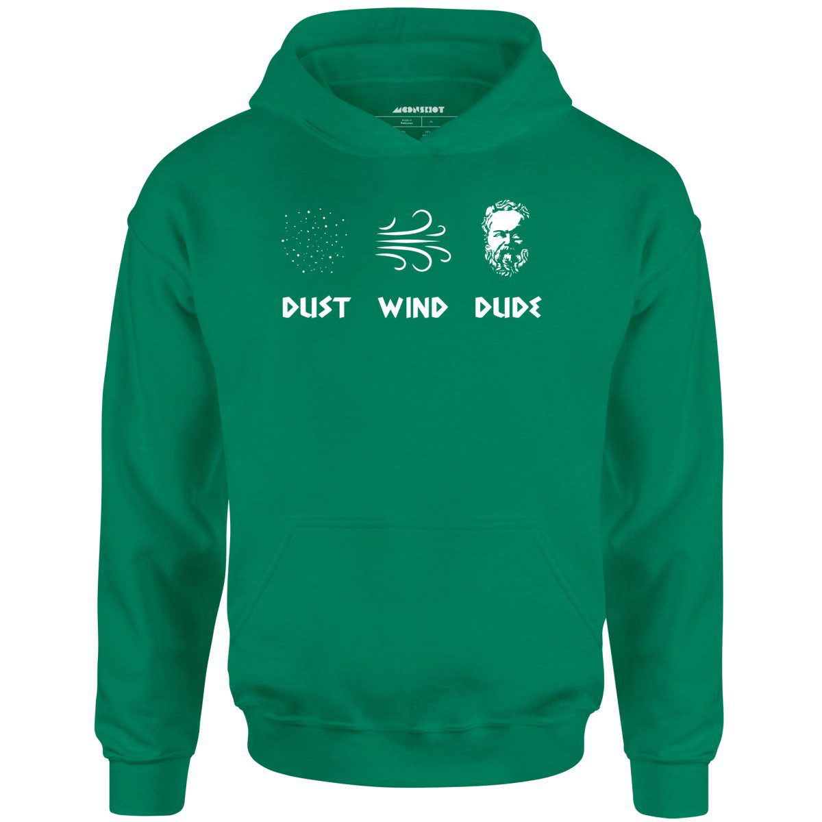 Socrates – Dust, Wind, Dude – Unisex Hoodie