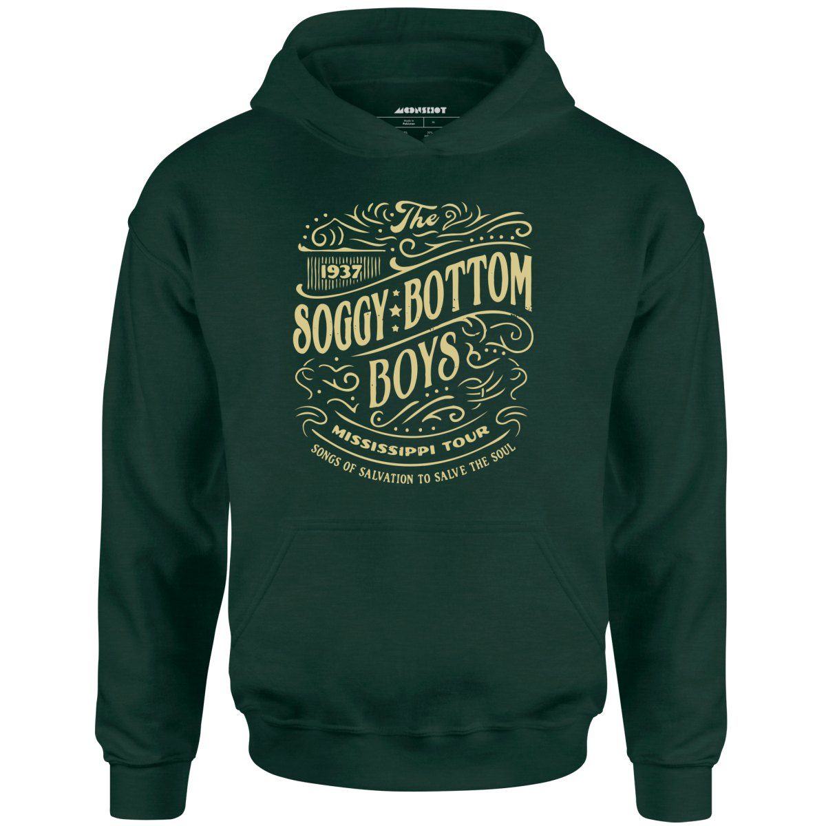 Soggy Bottom Boys – 1937 Mississippi Tour – Unisex Hoodie