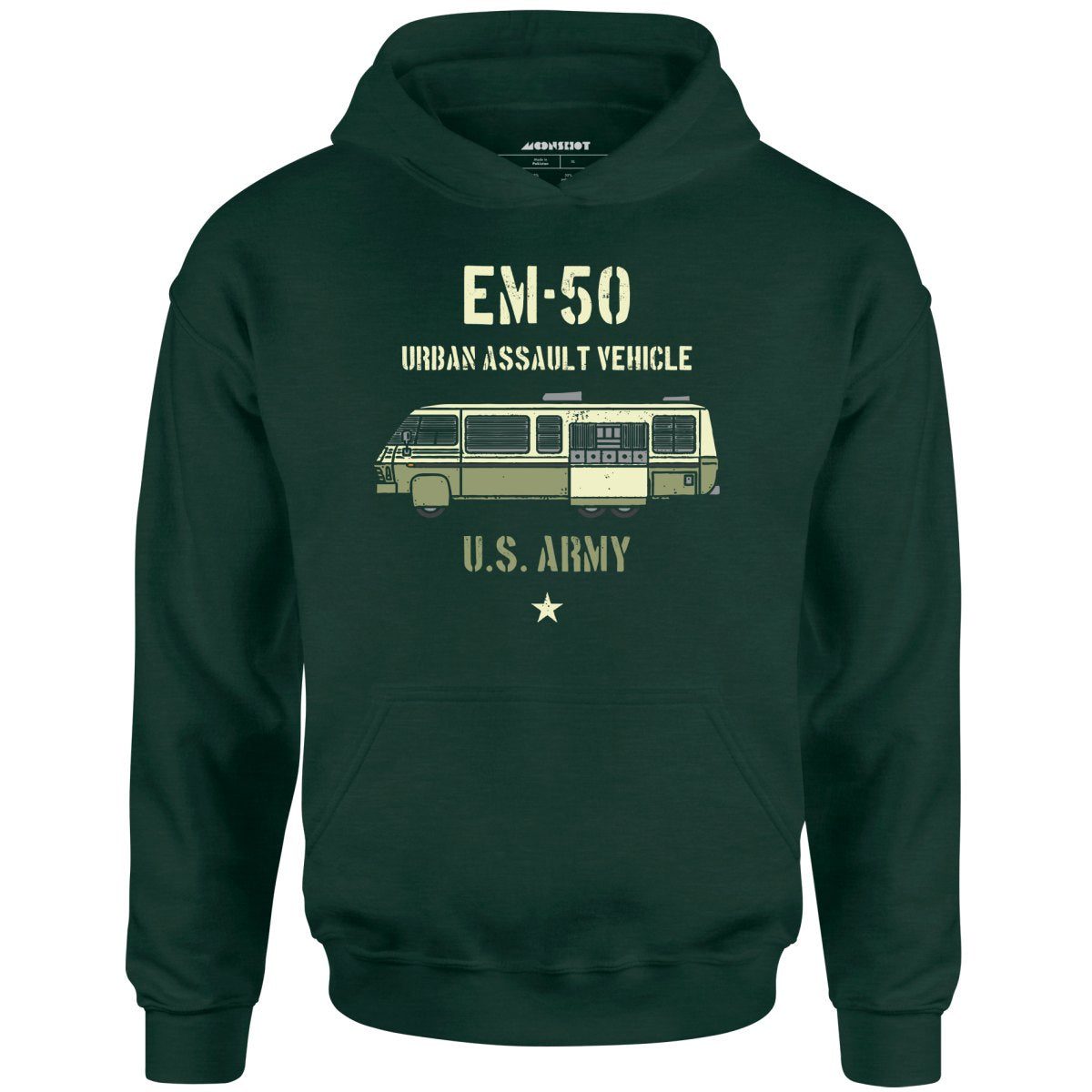 Stripes Em-50 Urban Assault Vehicle – Unisex Hoodie