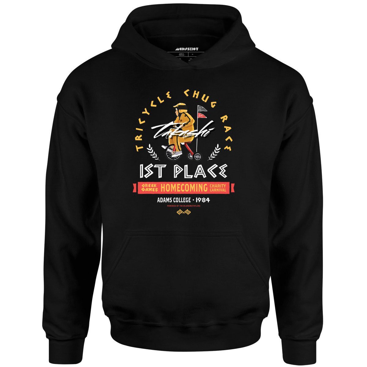 Takashi Tricycle Chug Race – Unisex Hoodie