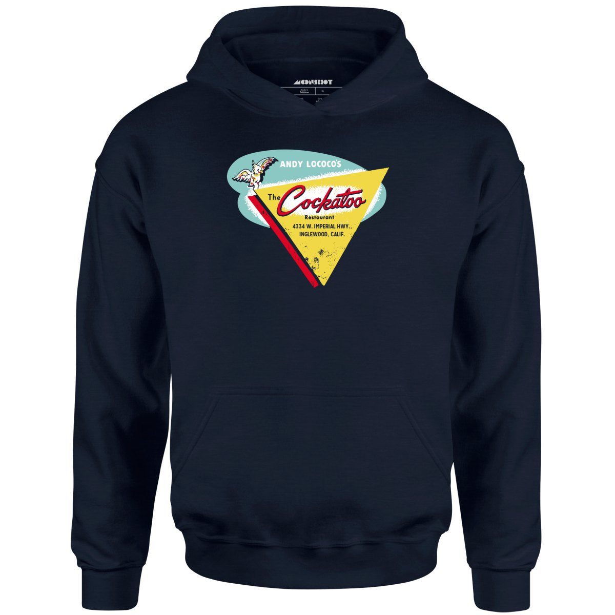 The Cockatoo – Inglewood, Ca – Vintage Restaurant – Unisex Hoodie