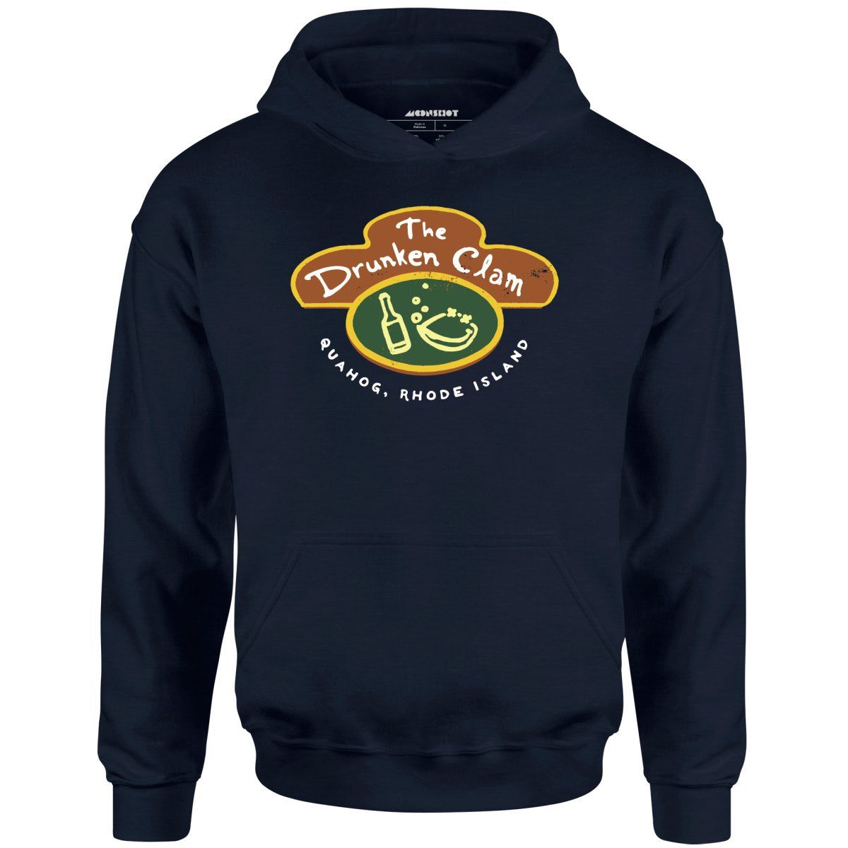 The Drunken Clam – Quahog, Rhode Island – Unisex Hoodie