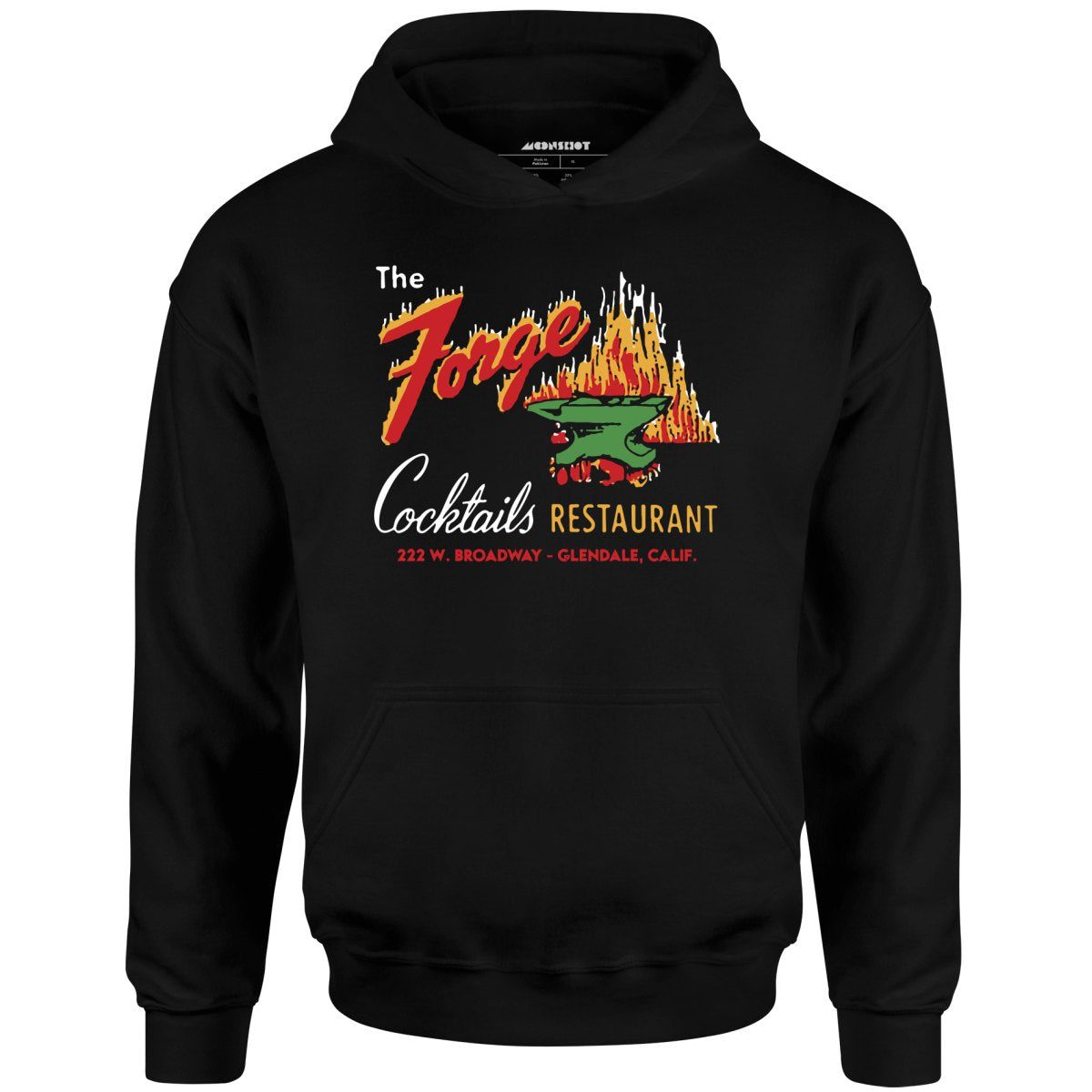 The Forge – Glendale, Ca – Vintage Restaurant – Unisex Hoodie