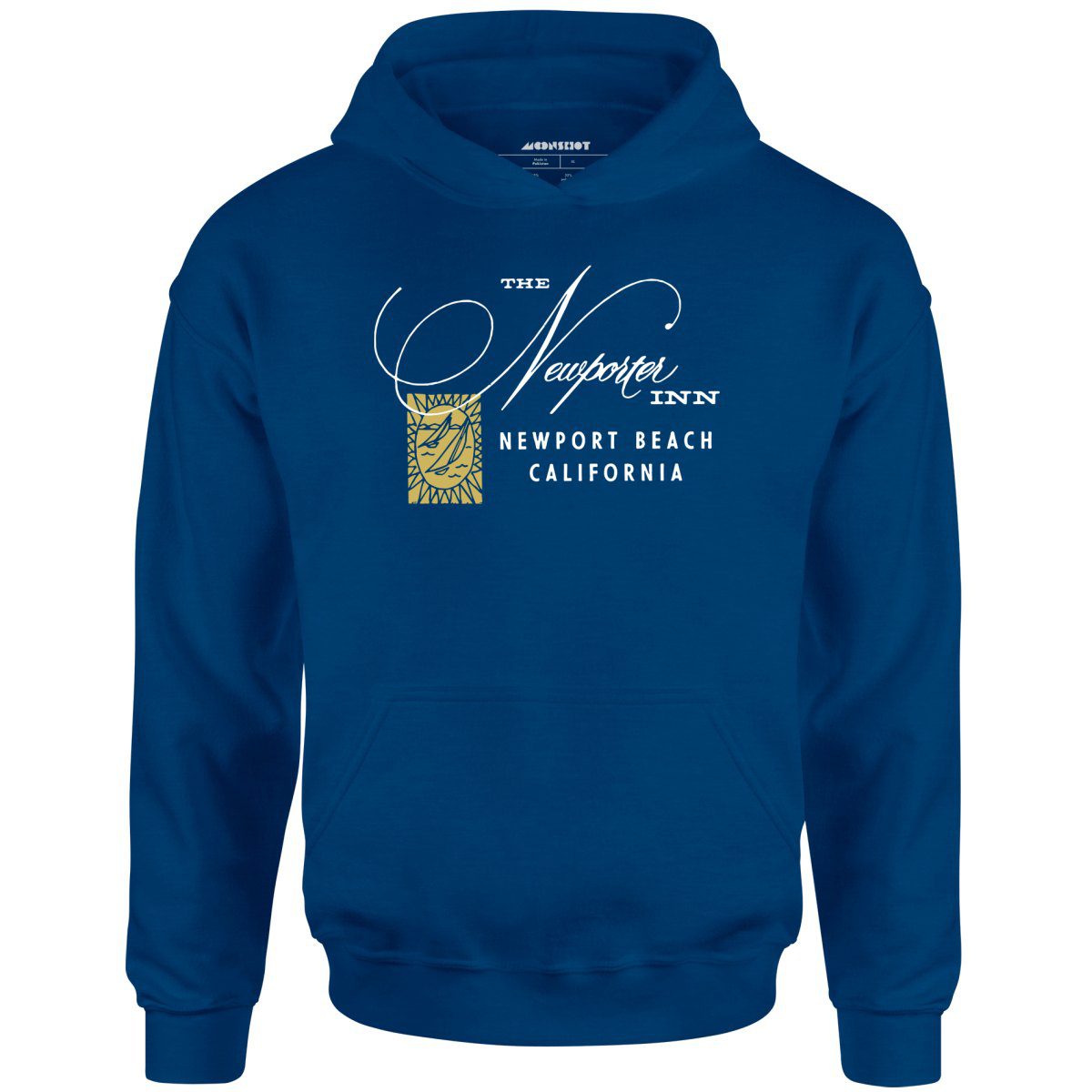 The Newporter Inn – Newport Beach, Ca – Vintage Hotel – Unisex Hoodie