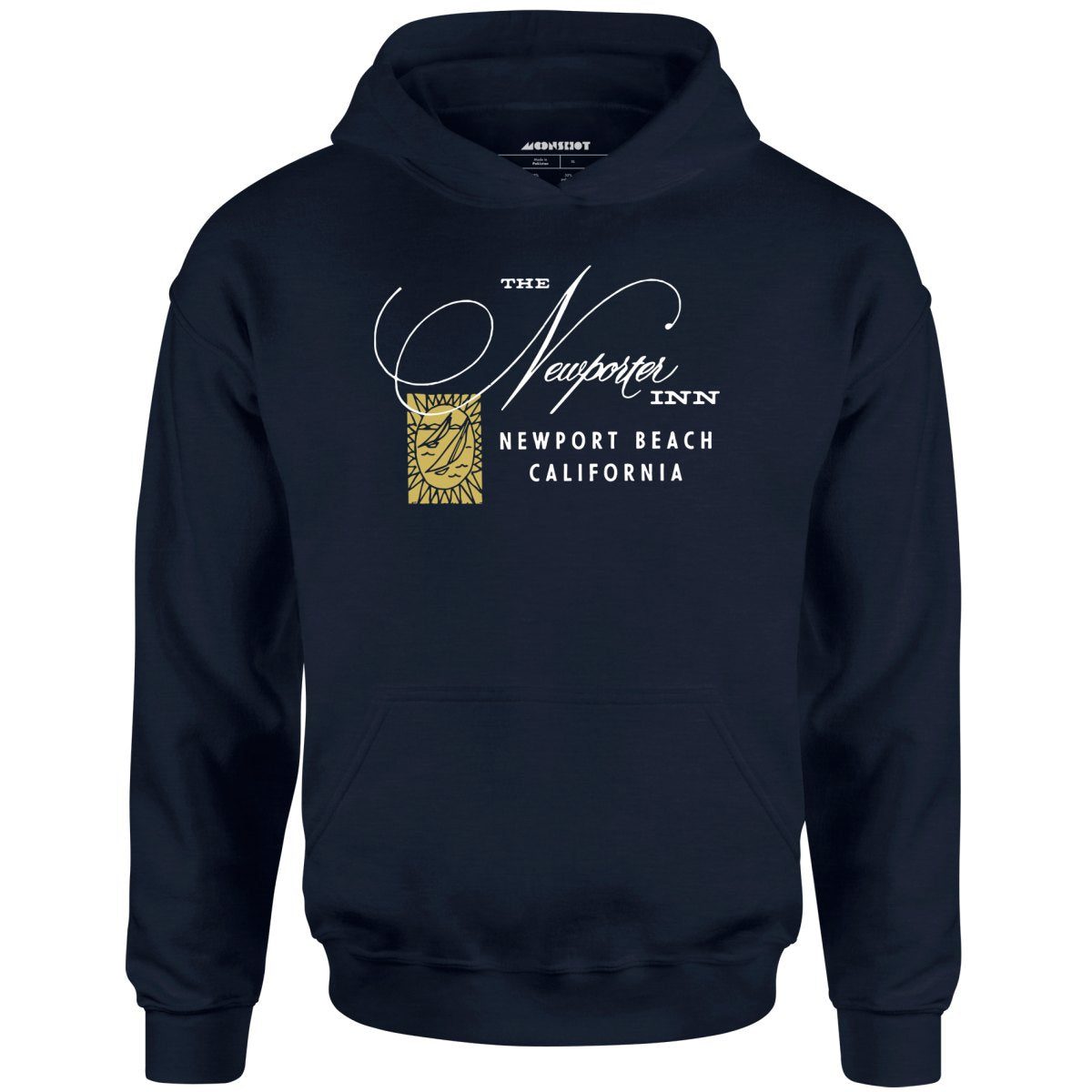 The Newporter Inn – Newport Beach, Ca – Vintage Hotel – Unisex Hoodie