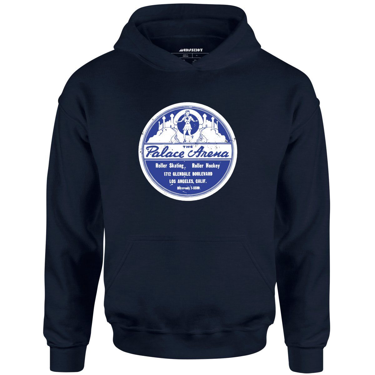 The Palace Arena – Los Angeles, Ca – Vintage Roller Rink – Unisex Hoodie