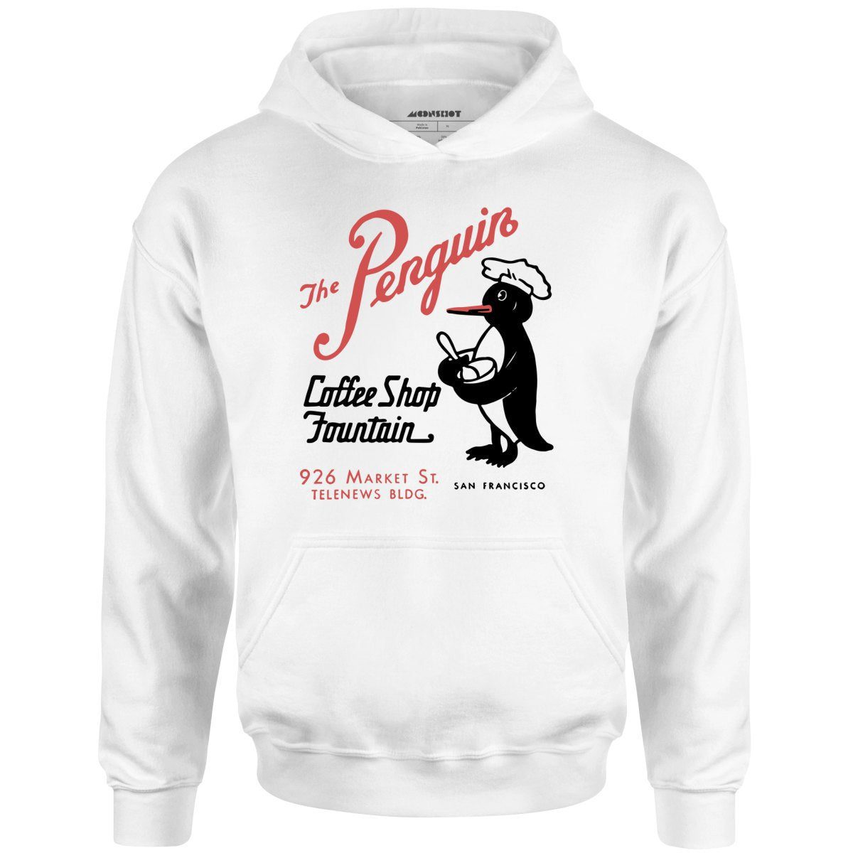 The Penguin – San Francisco, Ca – Vintage Restaurant – Unisex Hoodie