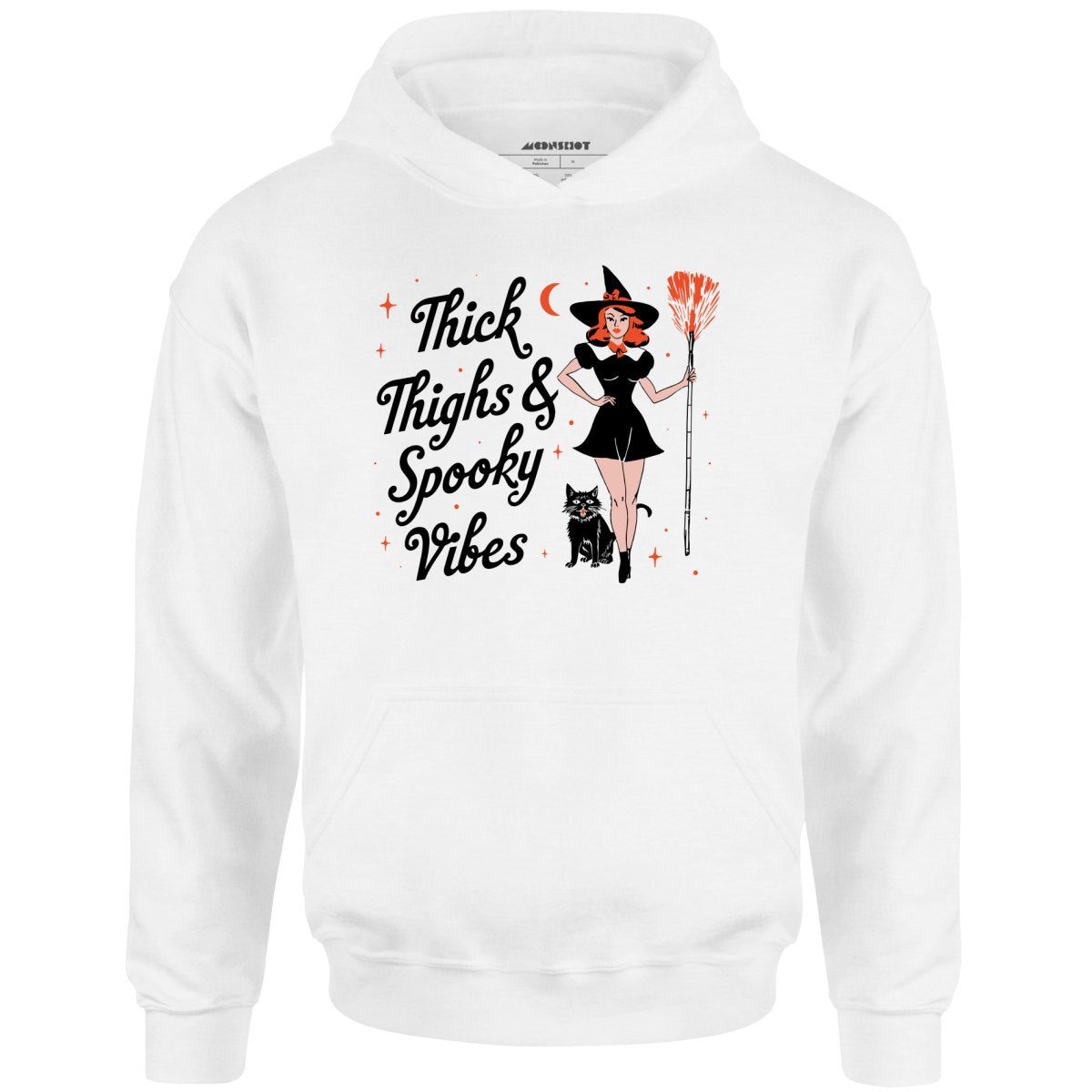 Thick Thighs And Spooky Vibes – Unisex Hoodie