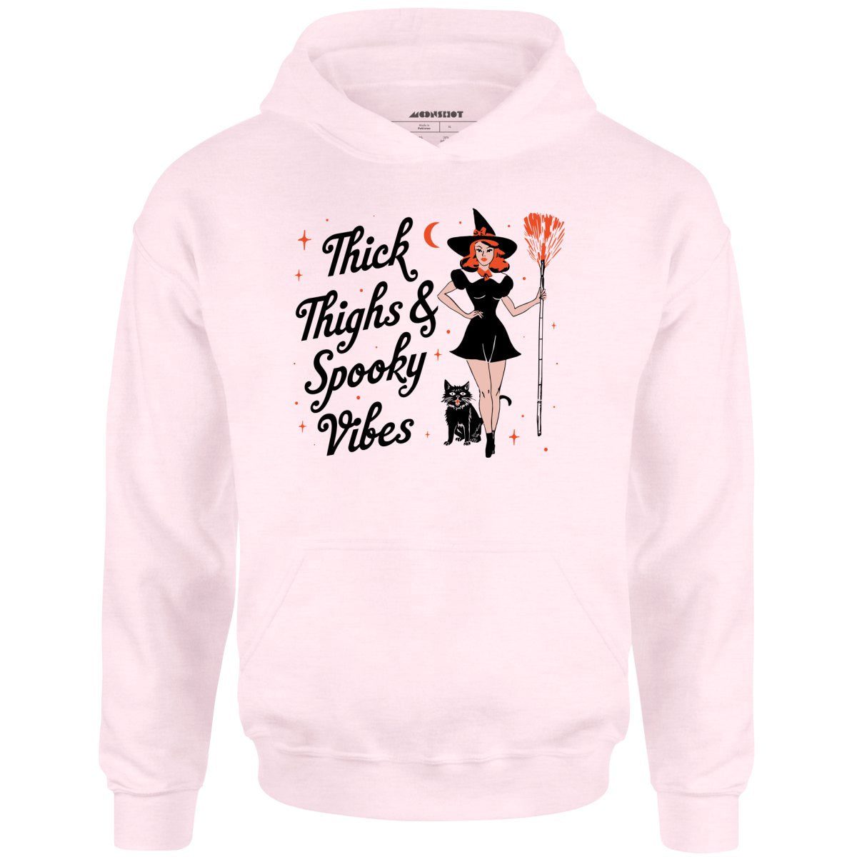 Thick Thighs And Spooky Vibes – Unisex Hoodie