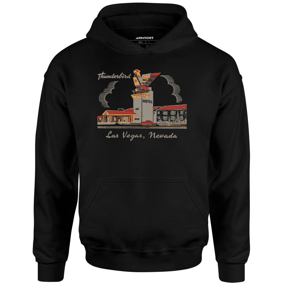 Thunderbird Hotel V2 – Vintage Las Vegas – Unisex Hoodie