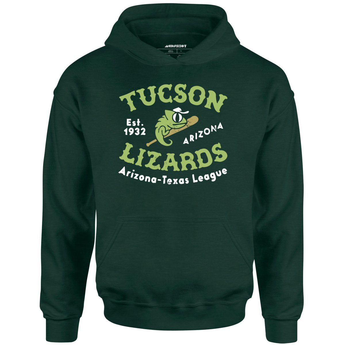 Tucson Lizards – Arizona – Vintage Defunct Baseball Teams – Unisex Hoodie