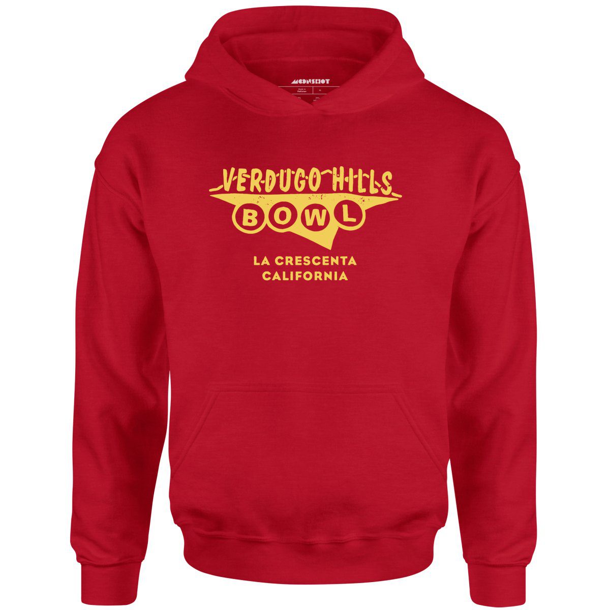 Verdugo Hills – La Crescenta, Ca – Vintage Bowling Alley – Unisex Hoodie