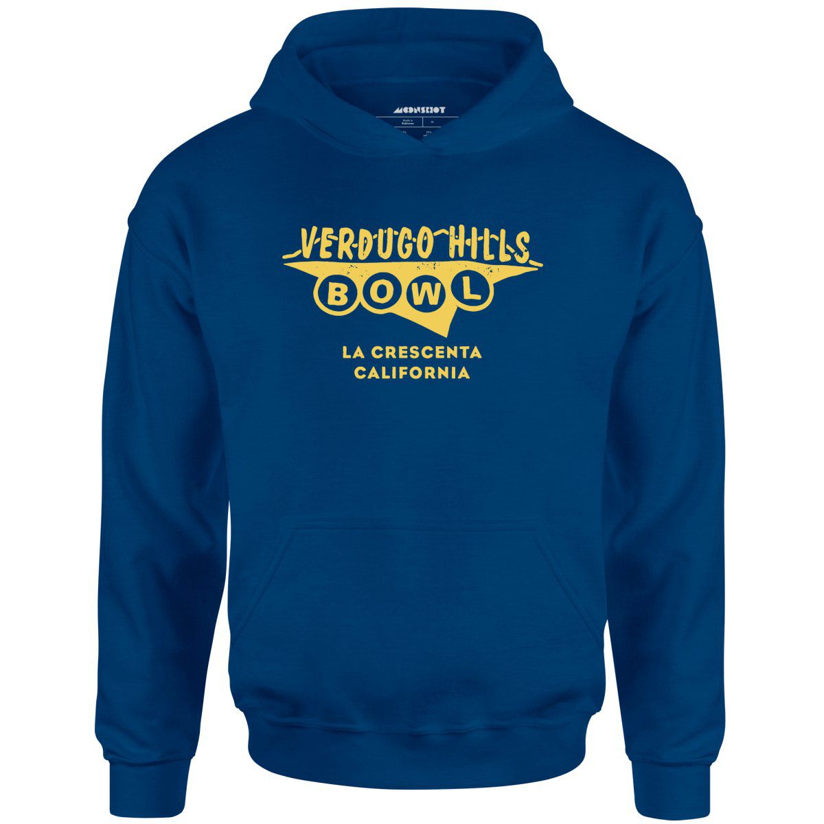 Verdugo Hills – La Crescenta, Ca – Vintage Bowling Alley – Unisex Hoodie