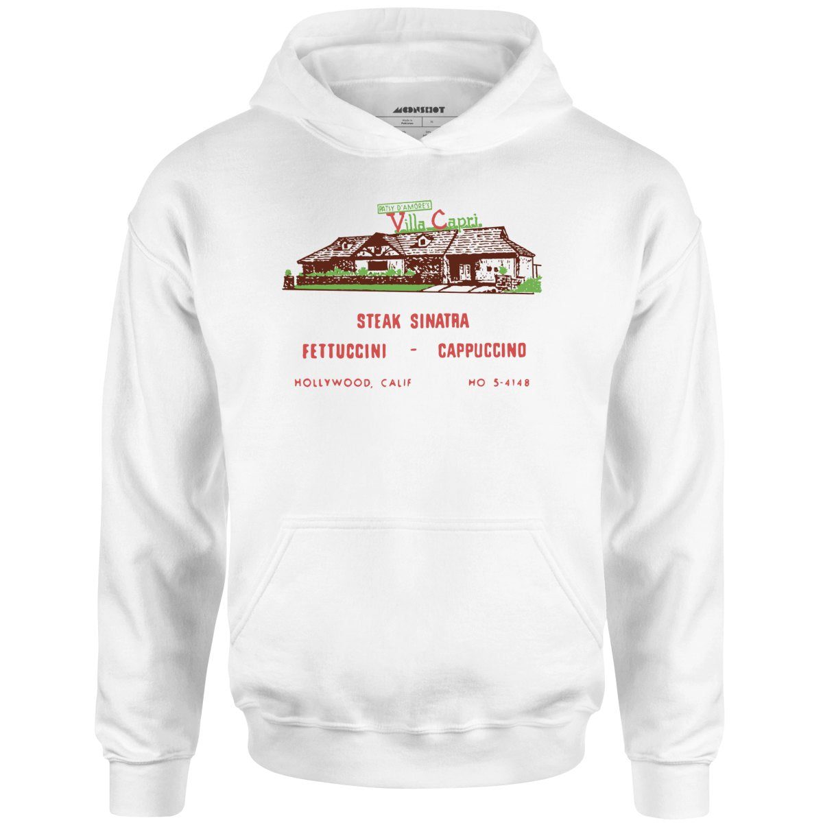 Villa Capri – Hollywood, Ca – Vintage Restaurant – Unisex Hoodie