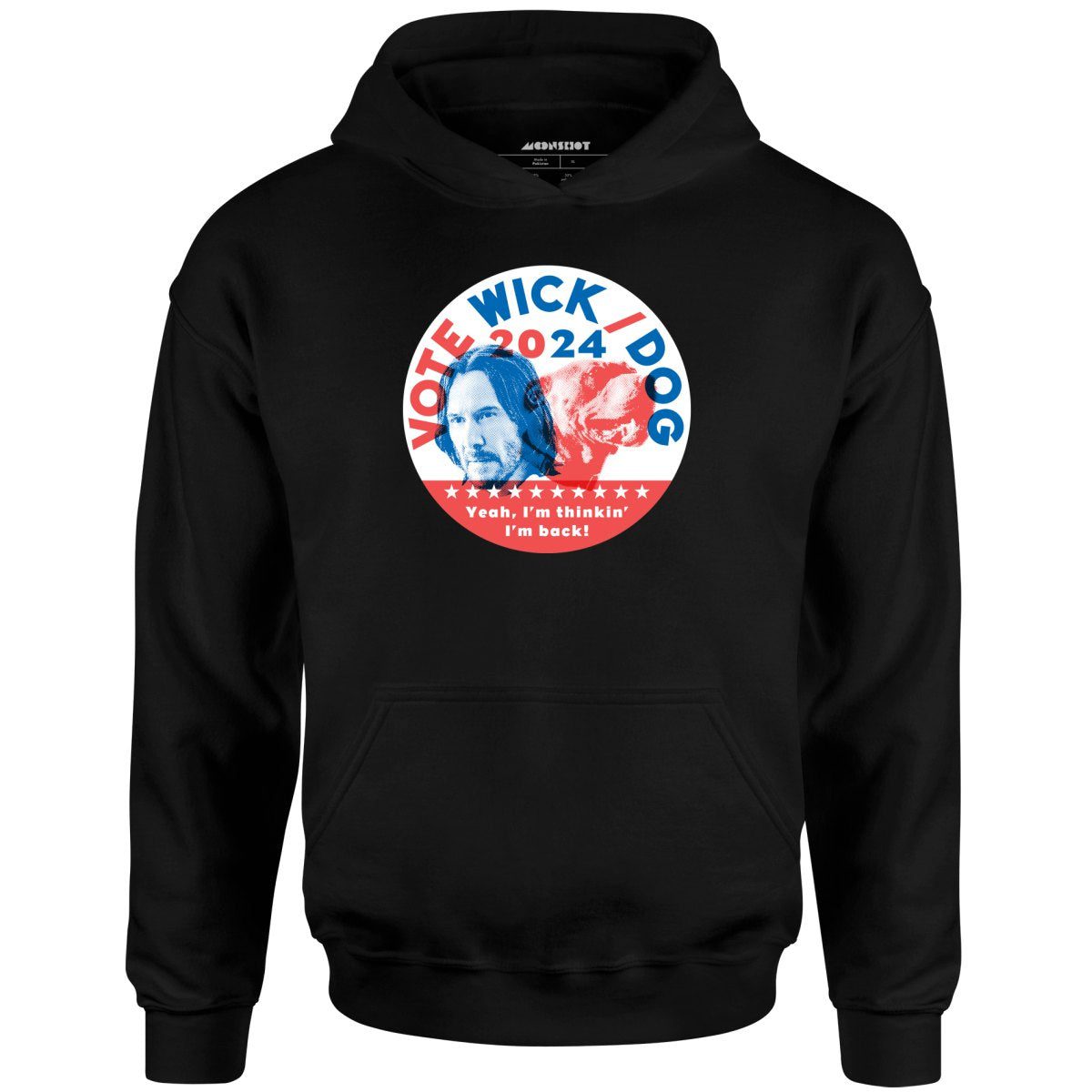 Wick Dog 2024 – Phony Campaign – Unisex Hoodie