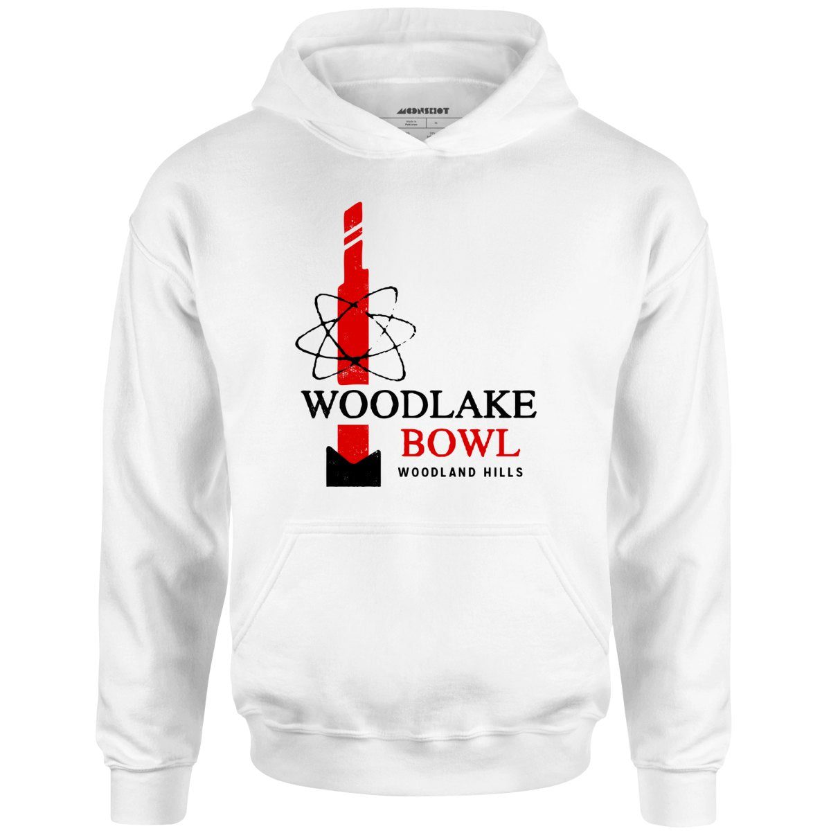 Woodlake Bowl – Woodland Hills, Ca – Vintage Bowling Alley – Unisex Hoodie